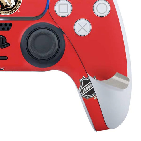 NHL Ottawa Senators Solid Background PS5 Controller Skin
